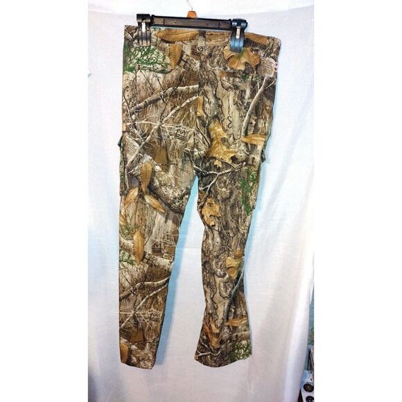 Magellan Unisex Large Hunting Pant Stretch Waist Realtree Camo Cargo Style - Picture 10 of 10